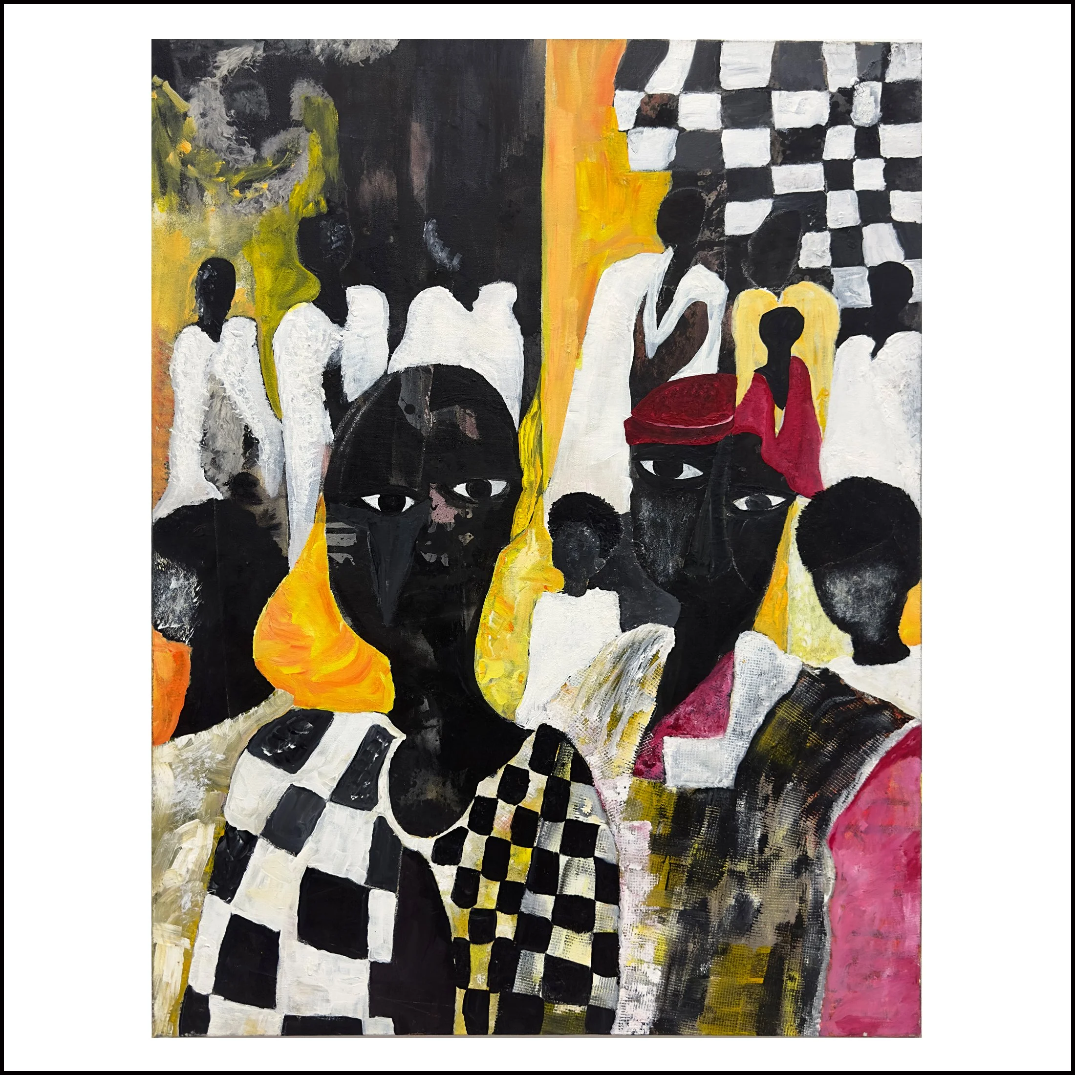 Solo Exhibition of Paintings by Aziz Diagne